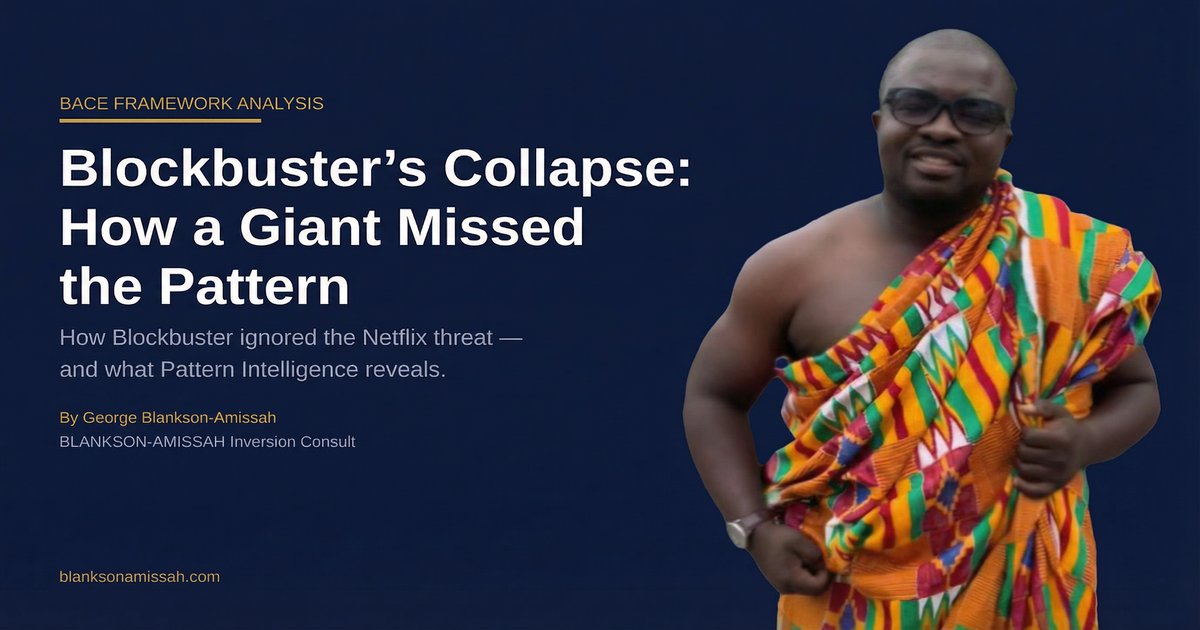 Blockbuster's Collapse: How a Giant Missed the Pattern | BLANKSON ...